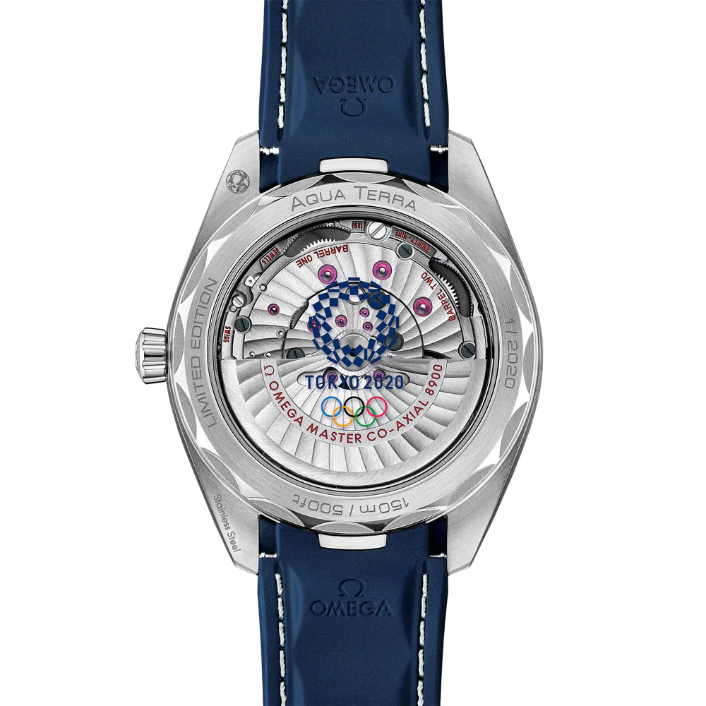 OMEGA Seamaster Aqua Terra 41 mm Blue Dial Stainless Steel Strap 522.12.41.21.03.001