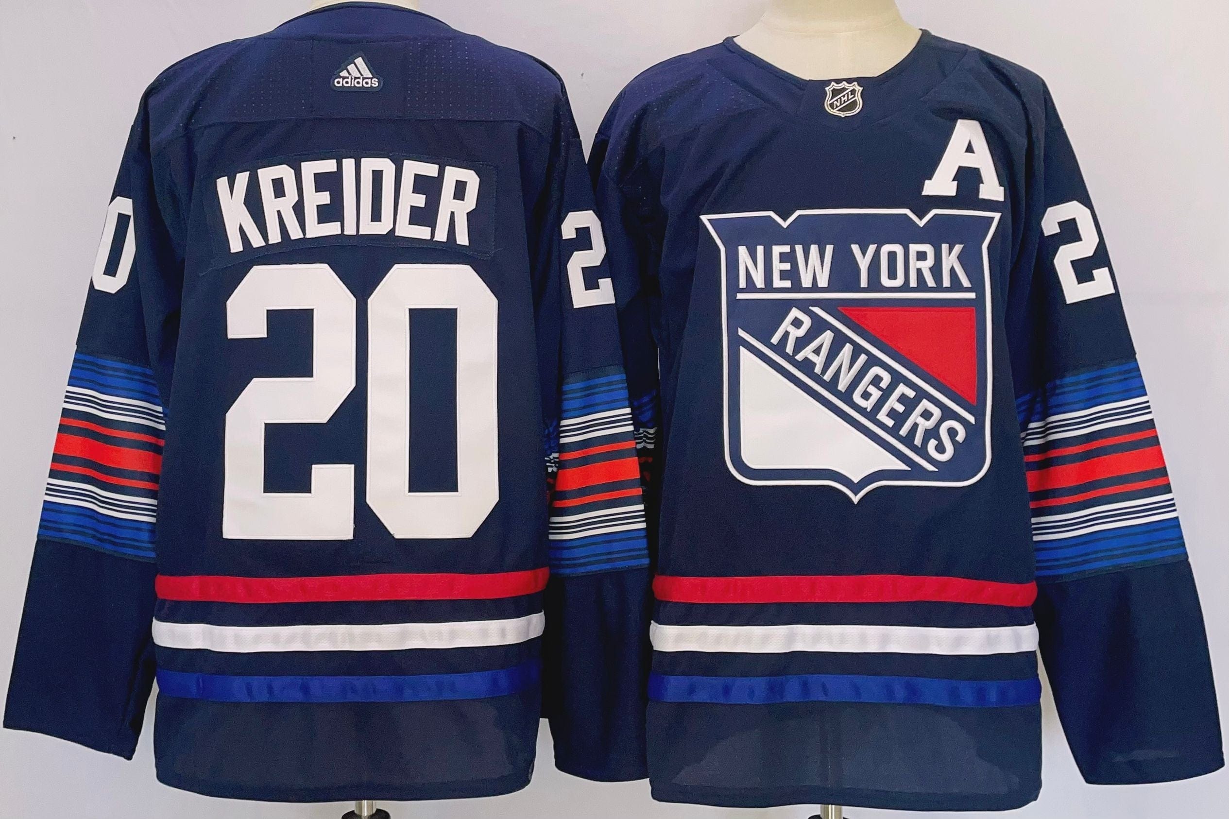 NHL New York Rangers  KREIDER # 20 Jersey