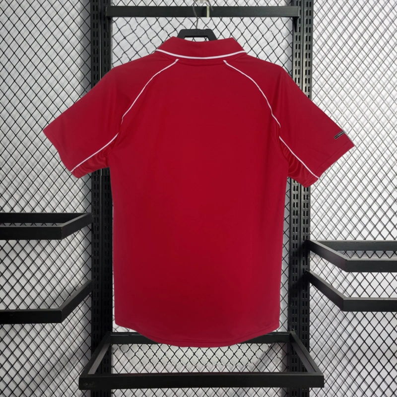 retro 2000-01 Liverpool Home football jersey retro