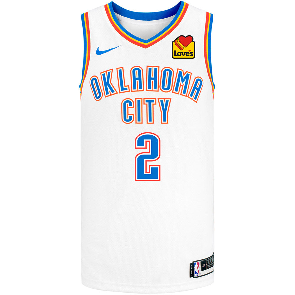 OKLAHOMA CITY THUNDER SHAI GILGEOUS-ALEXANDER ASSOCIATION SWINGMAN JERSEY 2024-25