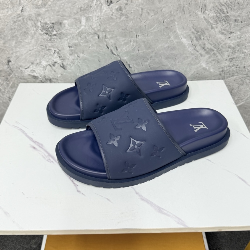 Louis Vuitton Waterfront Mule Navy Blue
