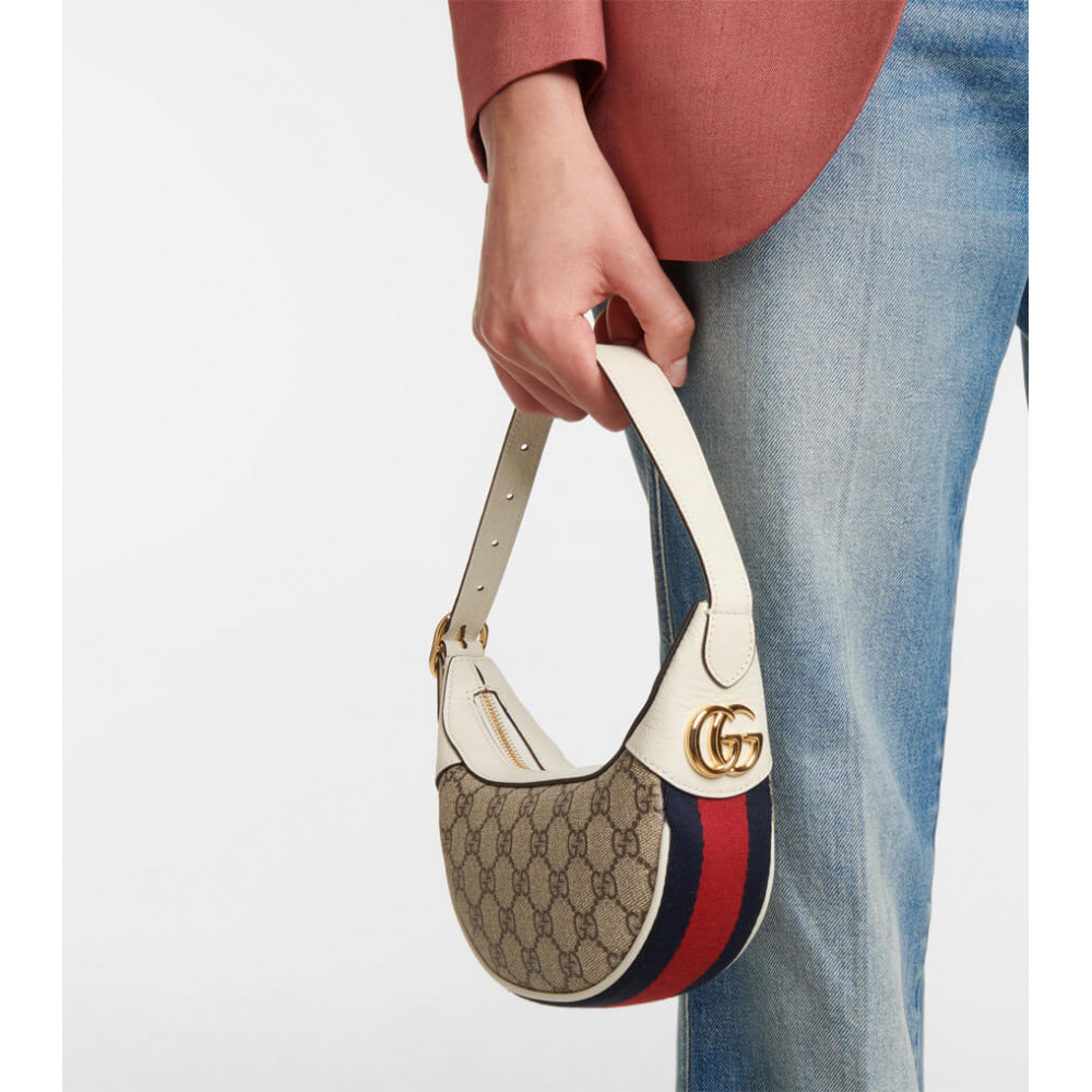 Gucci Ophidia GG Mini Bag White
