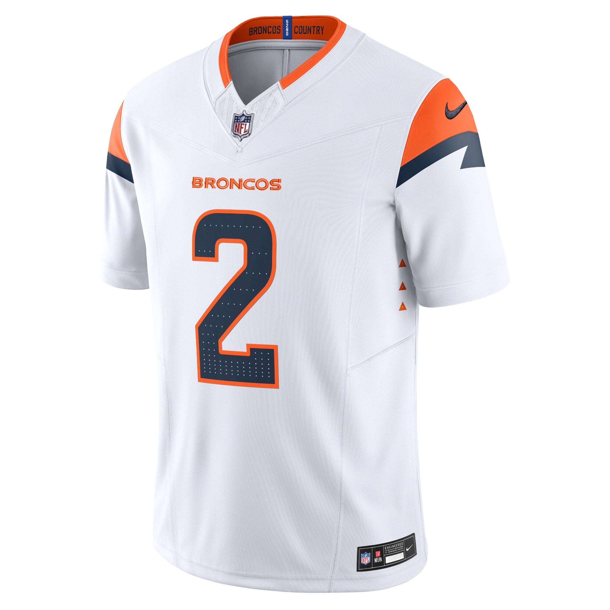 Patrick Surtain II Denver Broncos Nike Mile High Collection Vapor F.U.S.E. Limited Jersey - White