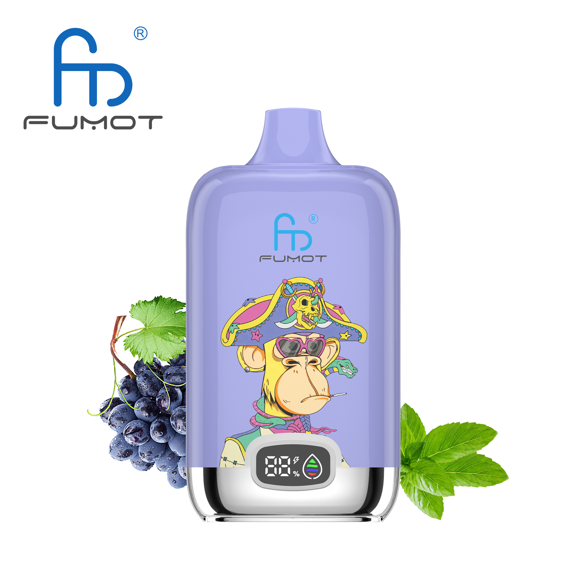 Fumot Digital Box 12000 Puffs Disposable Vape