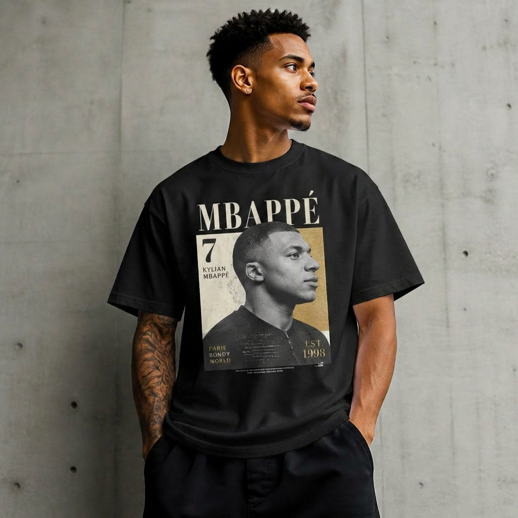 Kylian Mbappé Unisex T-Shirt – Limited-Time Offer – Hot Seller