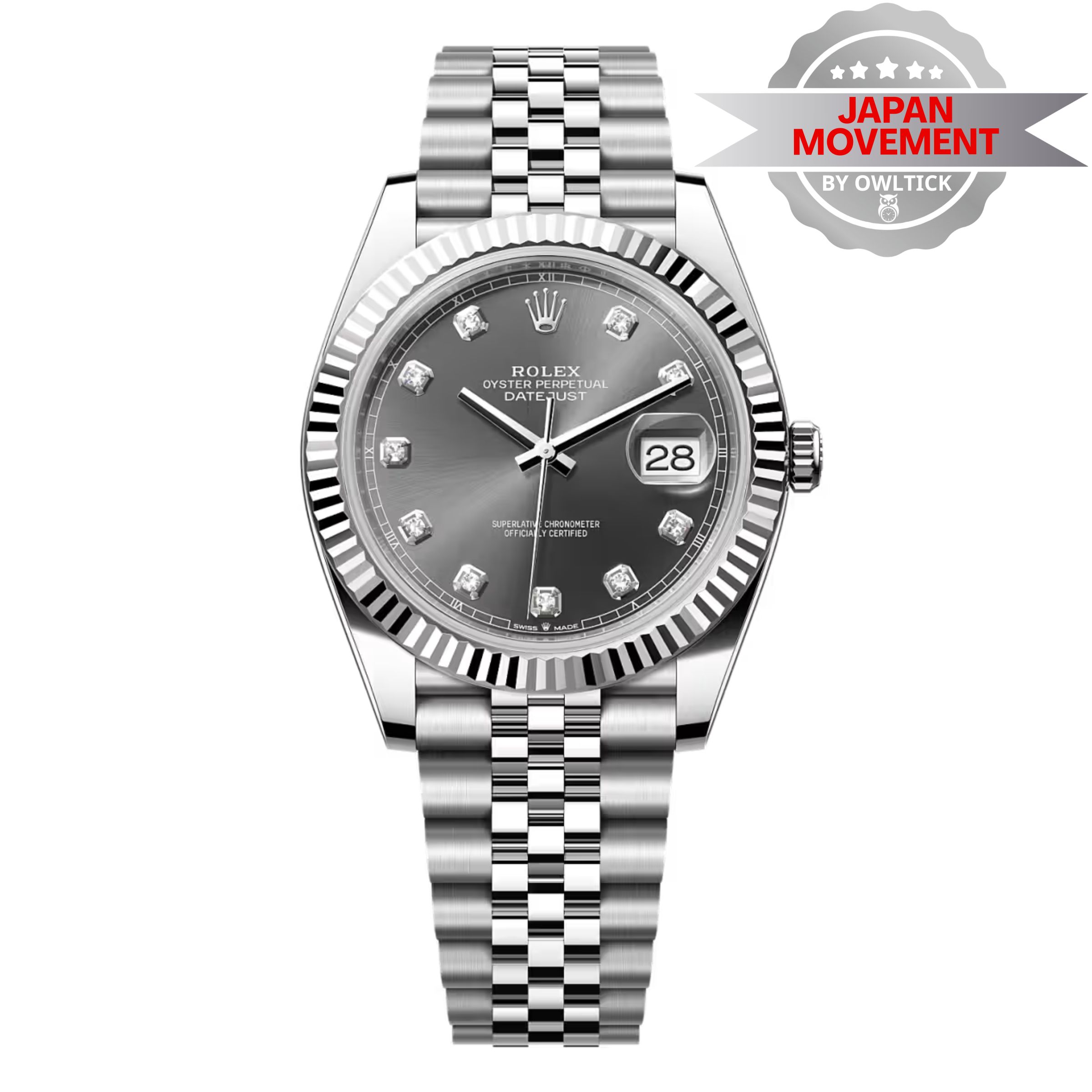 [Superclone] Rolex Datejust 41mm Slate Dial Jubilee 126334