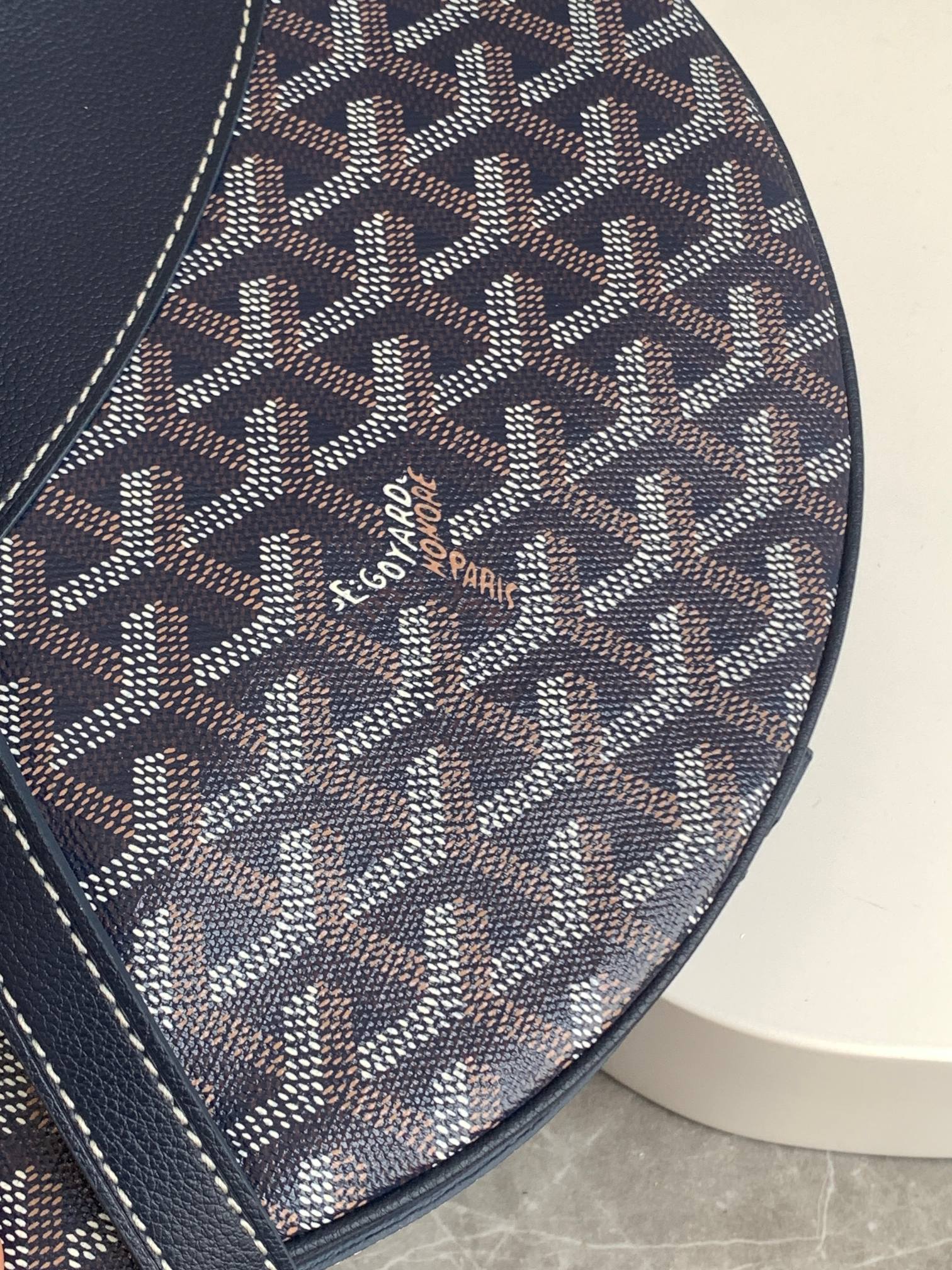 Goyard Hirondelle Bag – Bagistry Closet 25cm Navy Blue