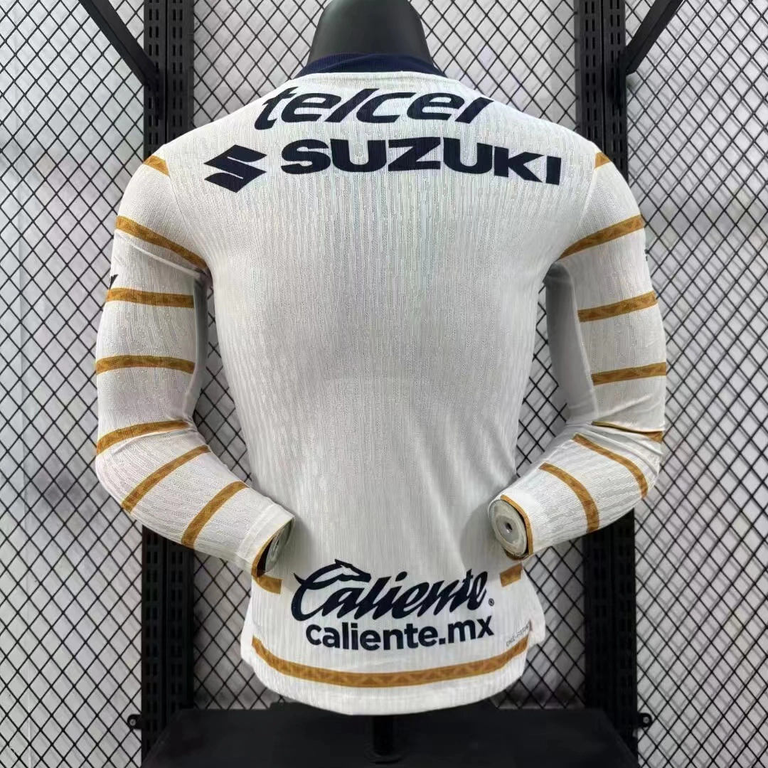 PLAYER 2024-25 Pumas U.N.A.M. Home Long sleeves Football jersey