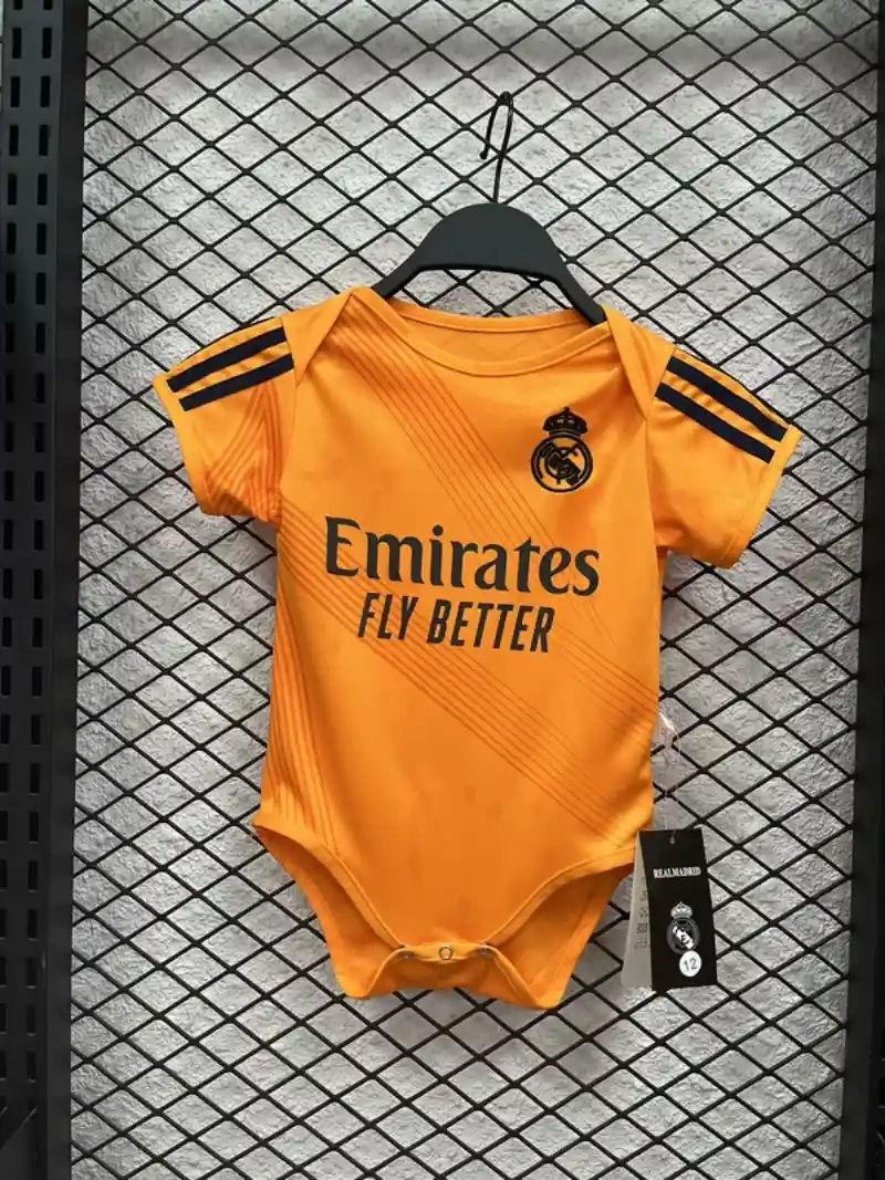 2024-25 Baby Real Madrid Away Football jersey