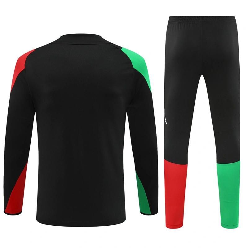 2024-25 Arsenal Black Long Sleeve Training Suit