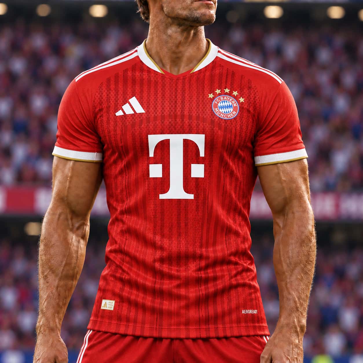 2026/27 Bundesliga Bayern Munich Team Home Football Jersey Player Version - JerseyFun