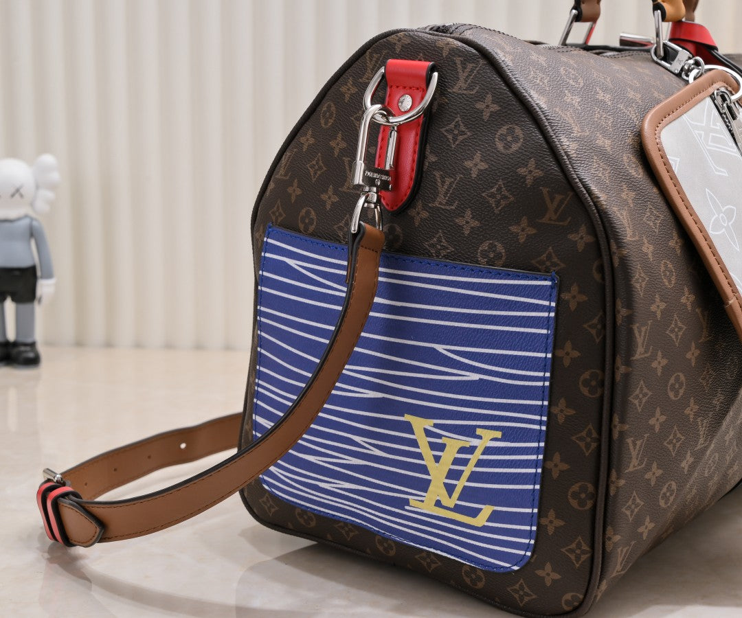 Louis Vuitton Keepall Bandouli Re Brown 50Cm M56855