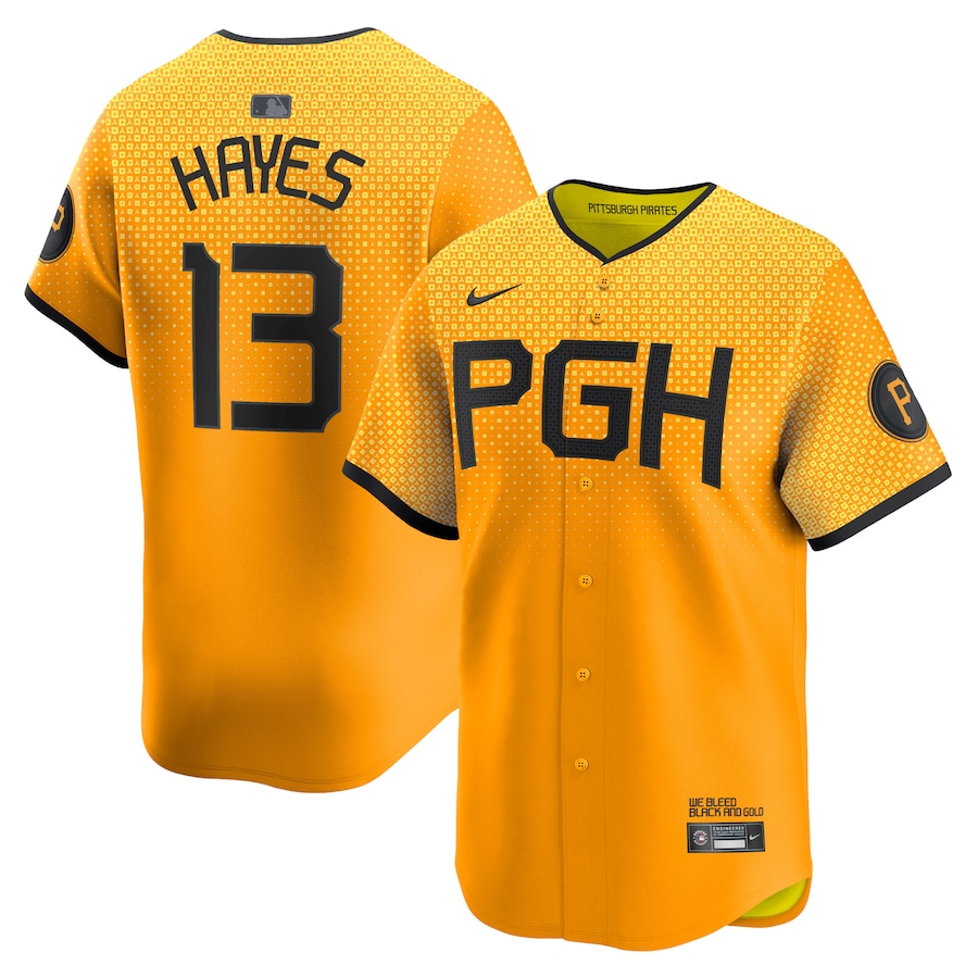 Ke'Bryan Hayes Pittsburgh Pirates City Connect Limited Player Jersey Gold