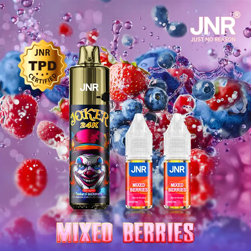 JNR Joker 24000 Puffs - Kit Pod Remplissable et Rechargeable