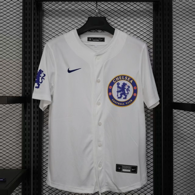 2025-26 Chelsea Baseball uniform Football jersey