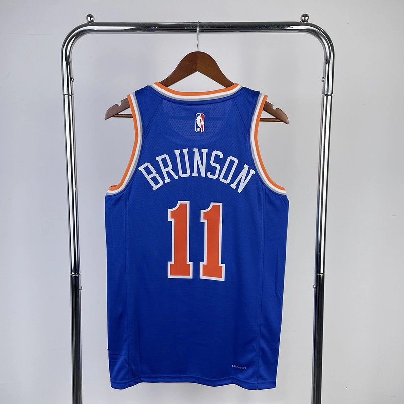 2023 New York Knicks 11 BRUNSON Basketball Jersey