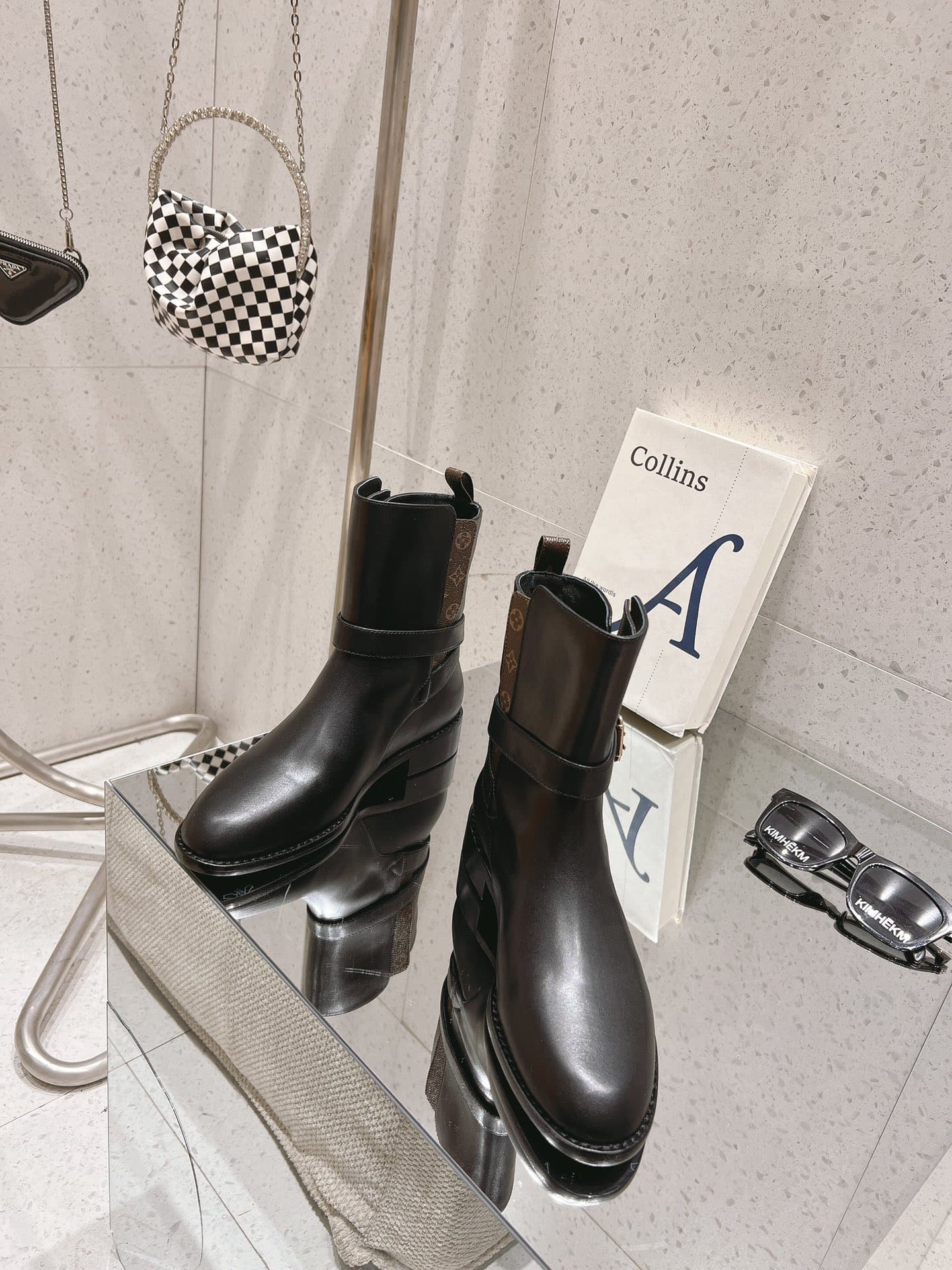 Louis Vuitton Bootsy Ankle Boot Black