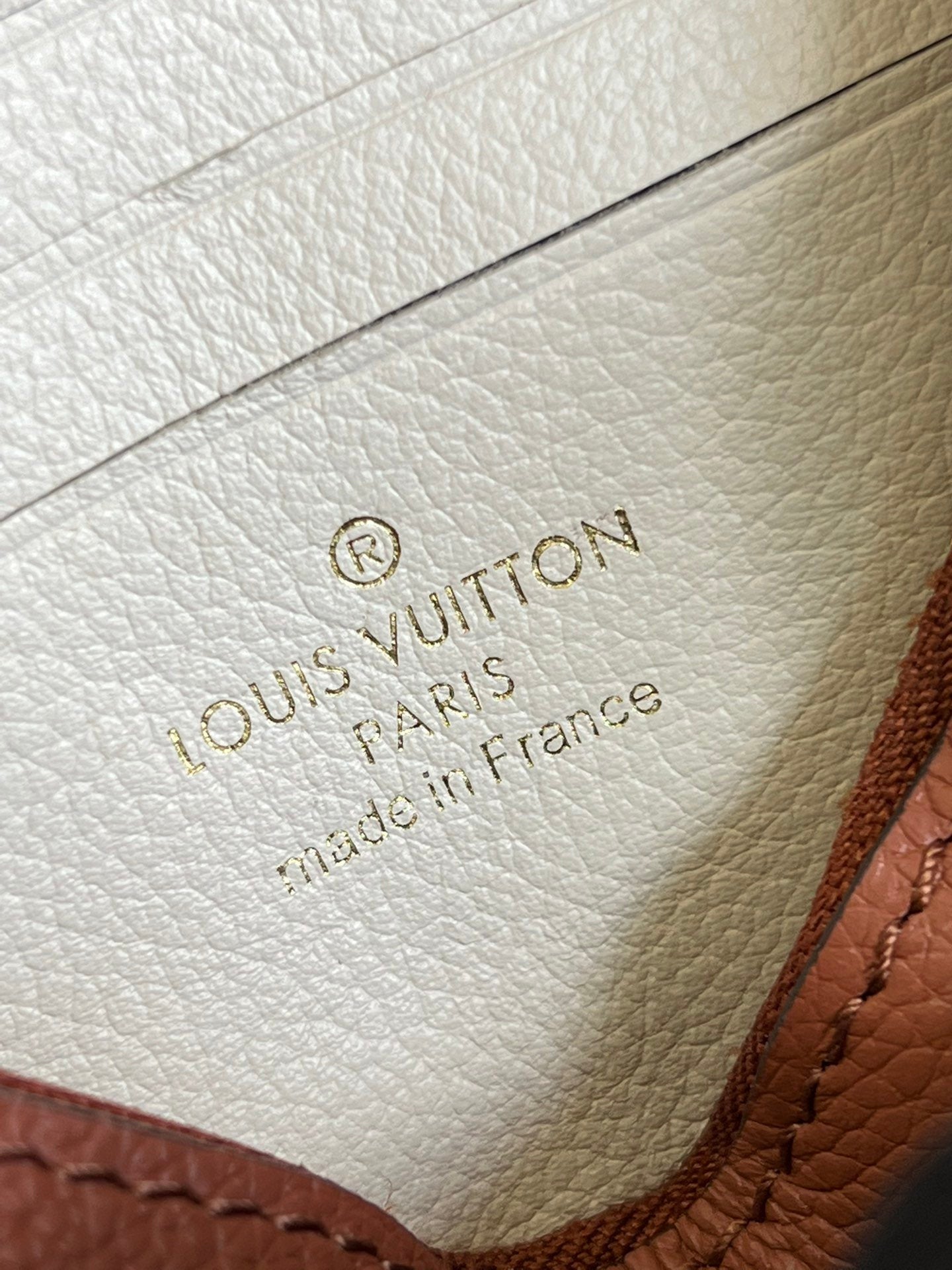 Louis Vuitton Pochette Chain Mylockme 19Cm Brown