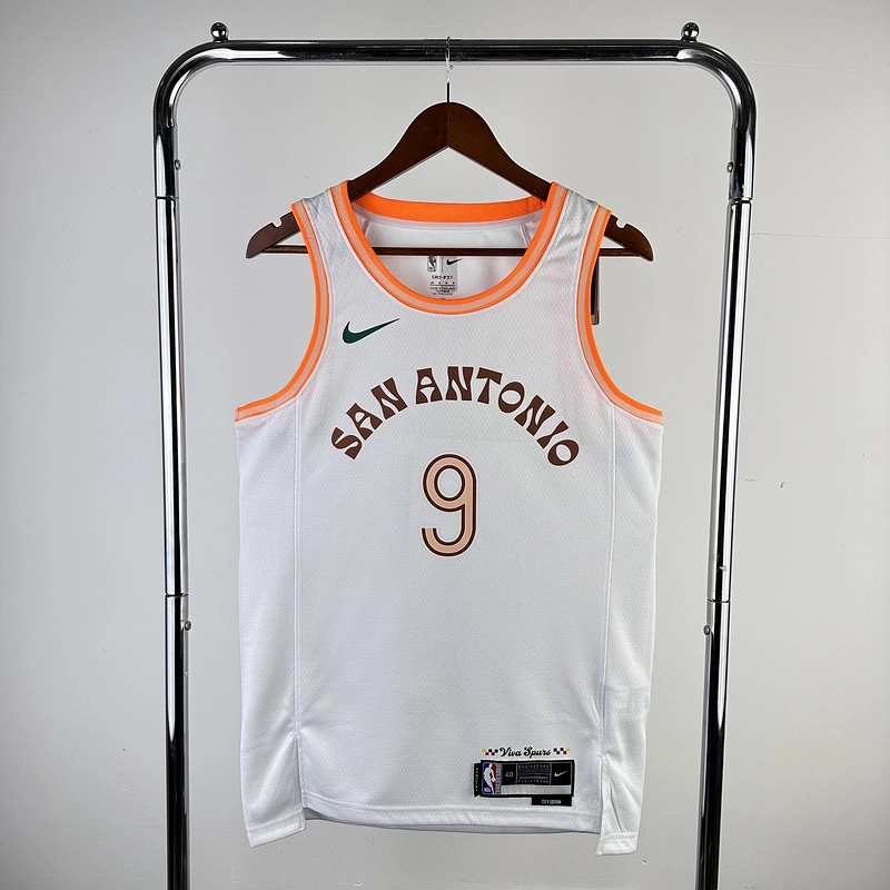 2024 NBA San Antonio Spurs 9 PARKER Basketball Jersey