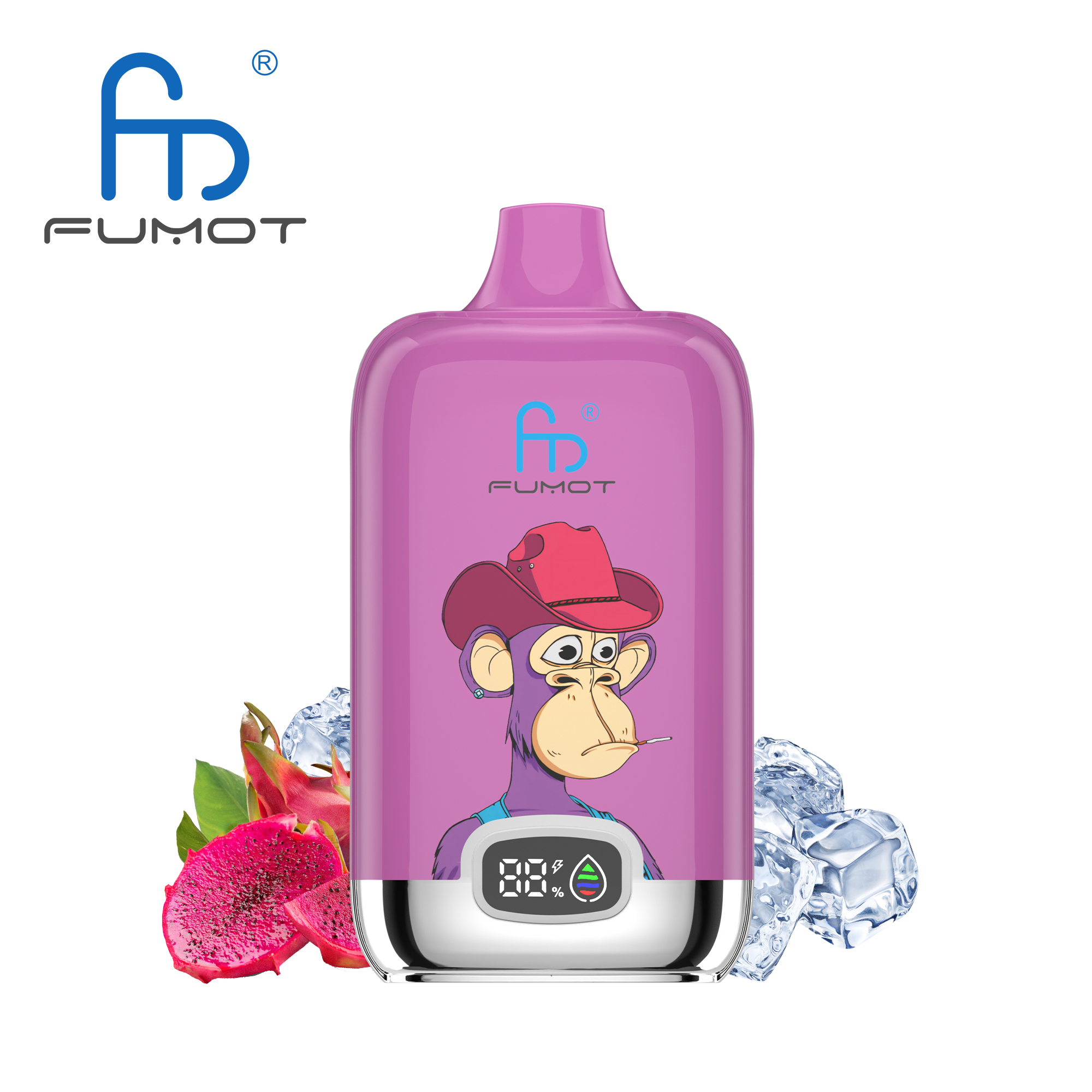 Fumot Digital Box 12000 Puffs Disposable Vape