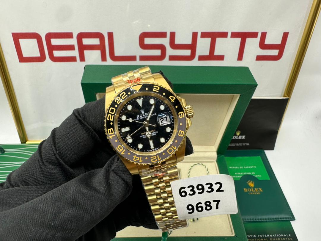 Rolex GMT-Master II 40 mm Black Dial 126718GRNR