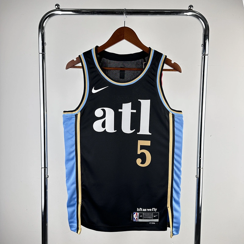 2024 NBA Atlanta Hawks (5 MURRAY) Basketball Jersey