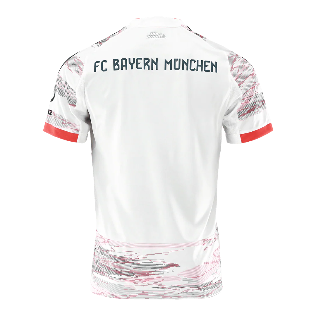 Bayern Munich Away Soccer Jersey 2025/26 White