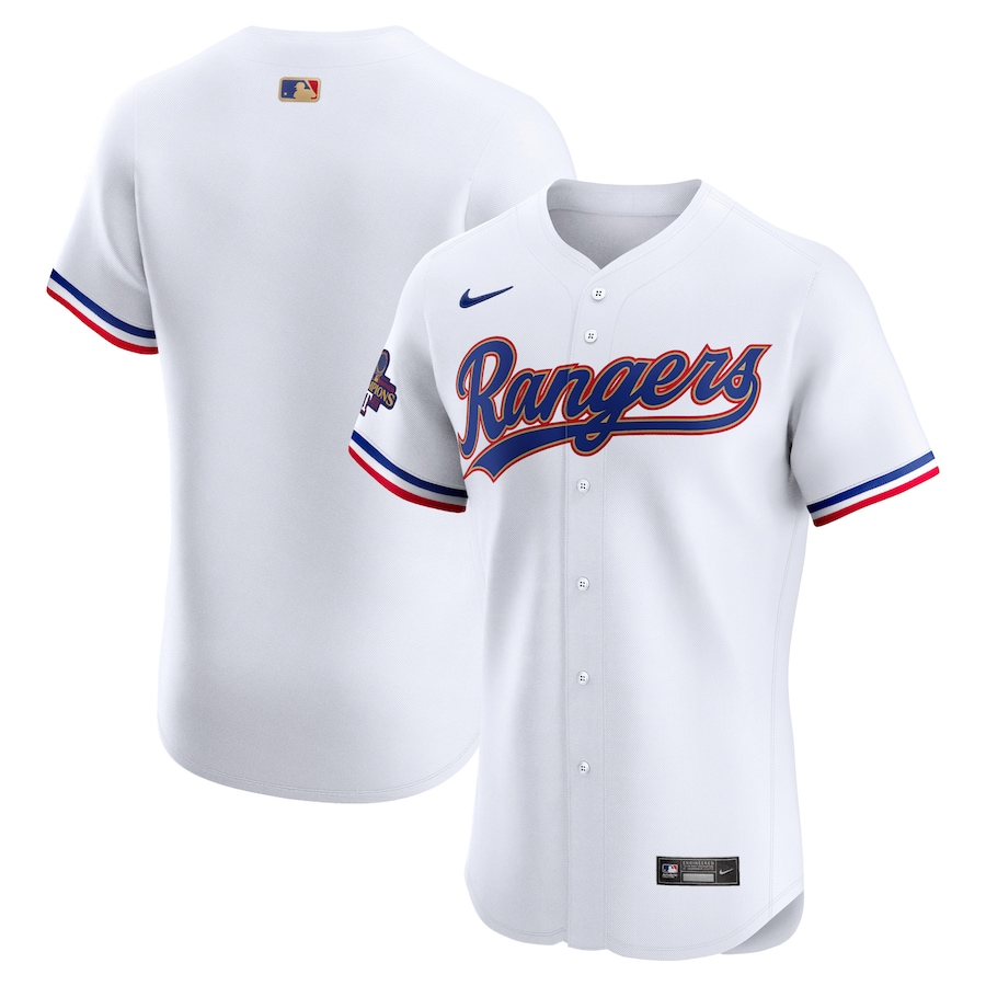 Texas Rangers 2024 Gold Collection Elite Jersey  White