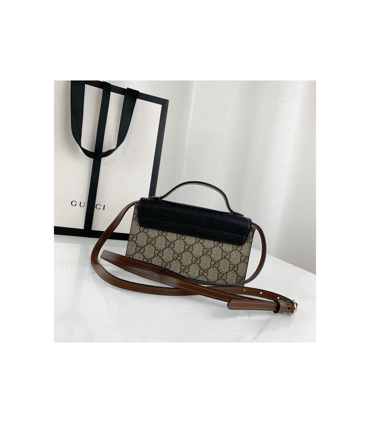 Gucci Padlock Mini Bag Black