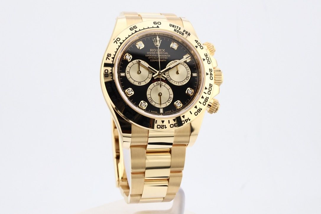 Rolex Daytona 40 mm Bright black Dial 126508