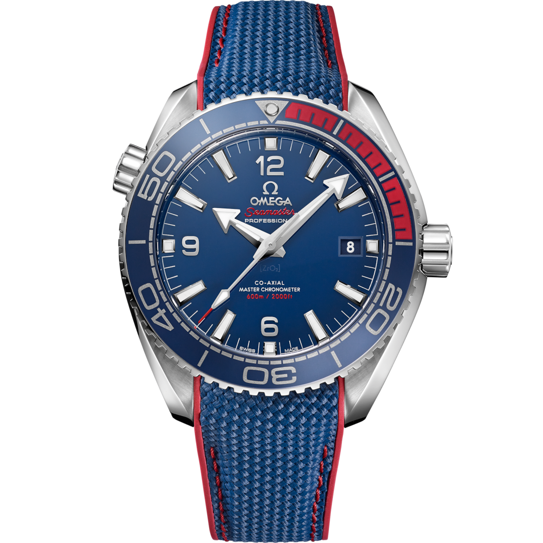 Omega Seamaster Planet Ocean 600M 43.5mm Blue Dial Stainless Steel Strap 522.32.44.21.03.001
