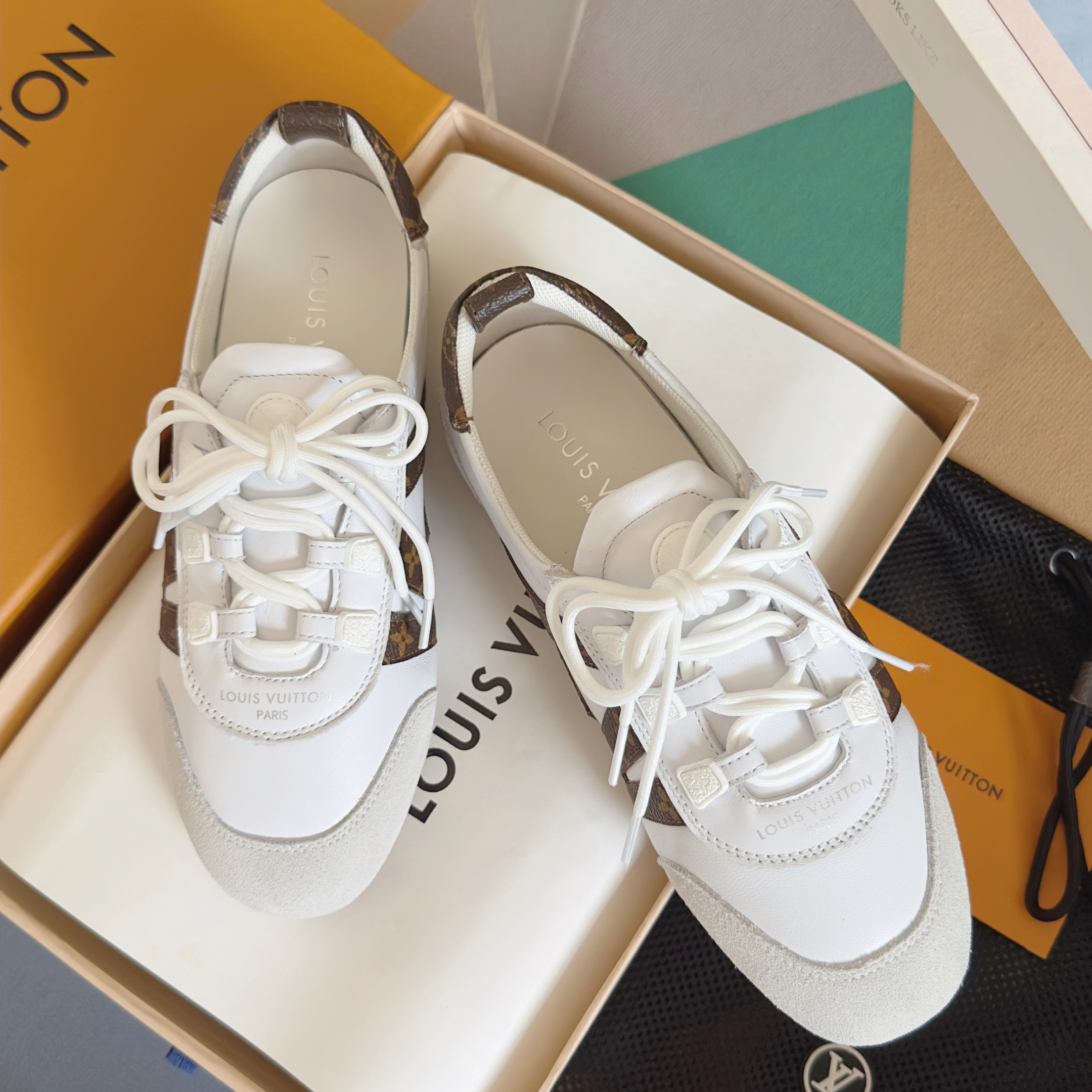Louis Vuitton Sneakerina Monogram White – Women’s Ballet-Inspired Slim Sneakers