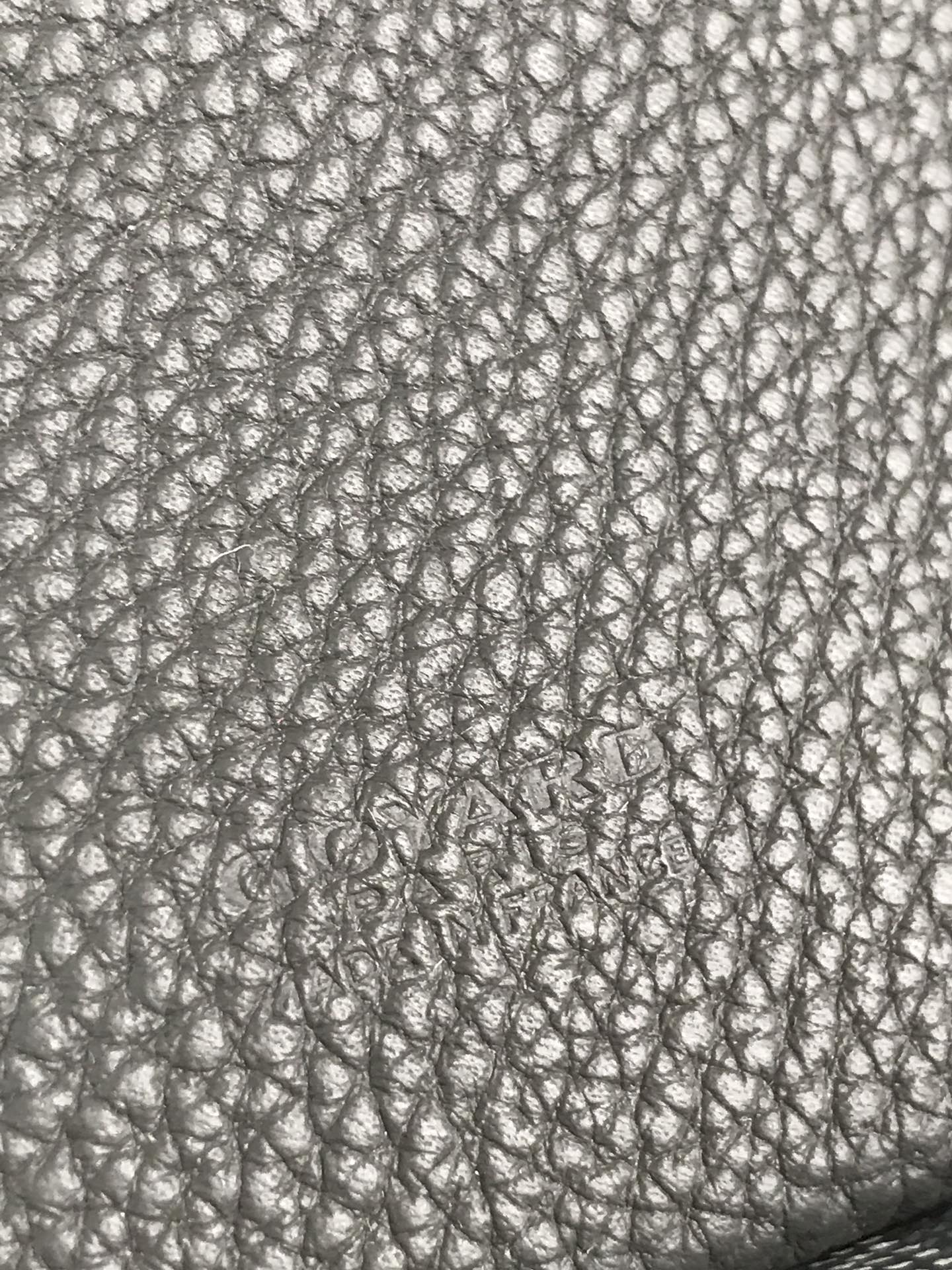Goyard Grand Bleu 16 Cm Gray Goyardine Canvas And Lambskin