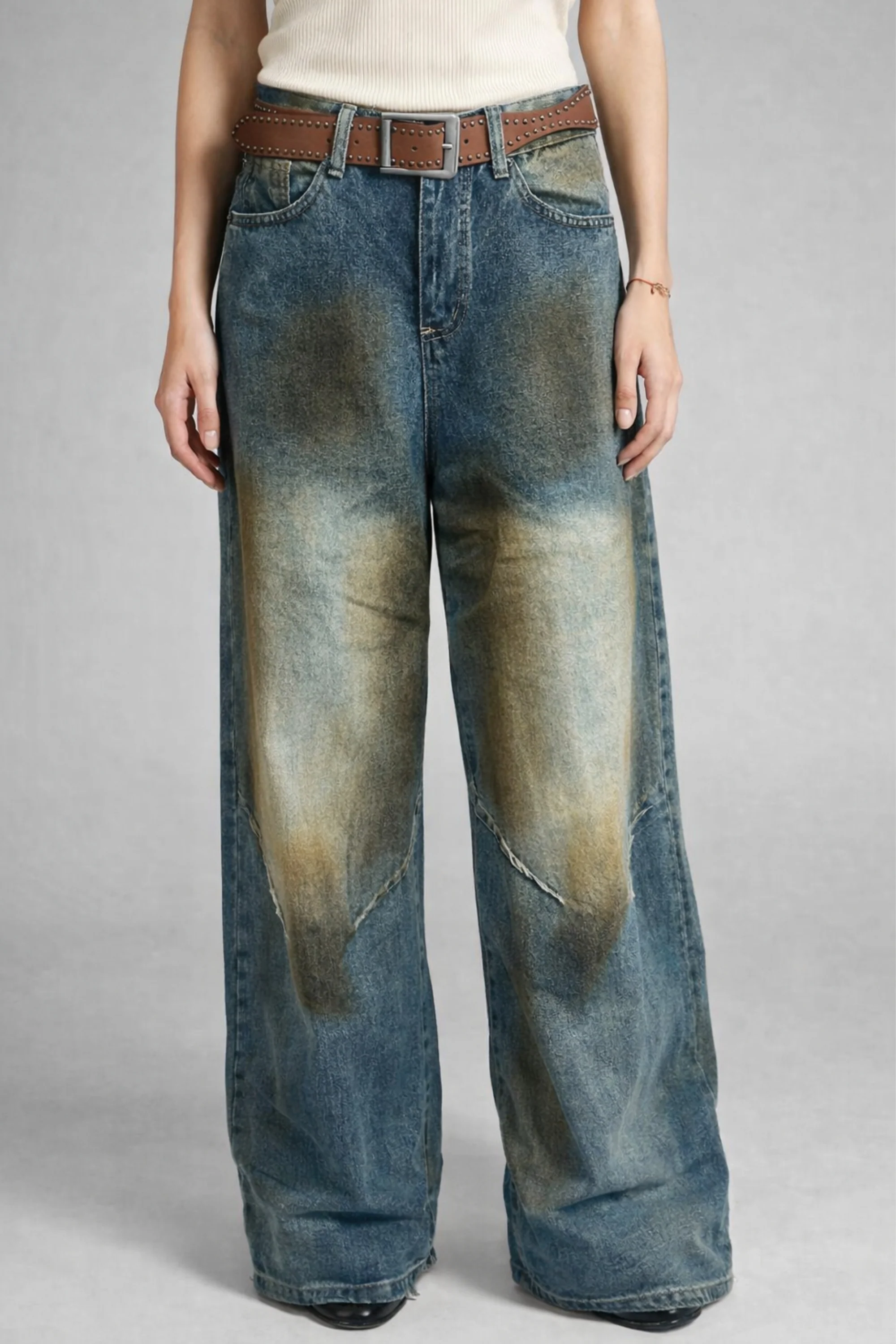 Vintage Shadow Wide Jeans
