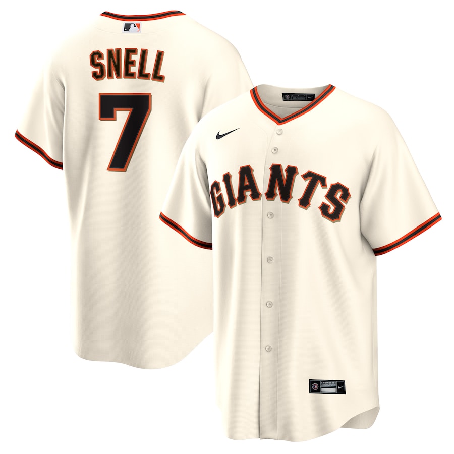 Blake Snell San Francisco Giants Home Jersey Cream
