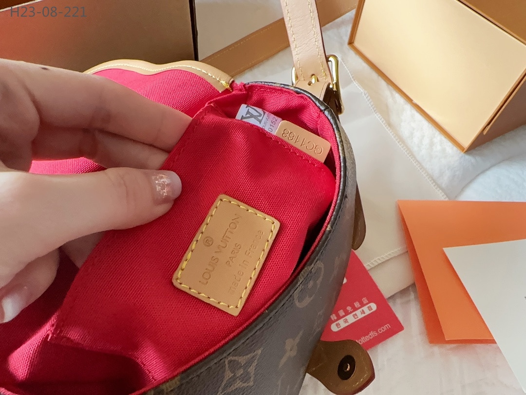 Louis Vuitton Tambourine Shoulder Bag Brown 18Cm M44860