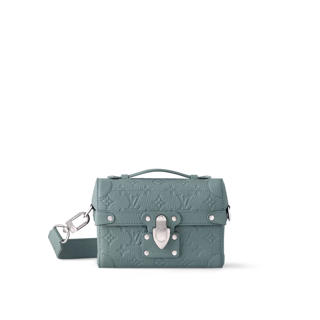 Louis Vuitton M13870 Soul Trunk JM Bag Lake Blue Leather