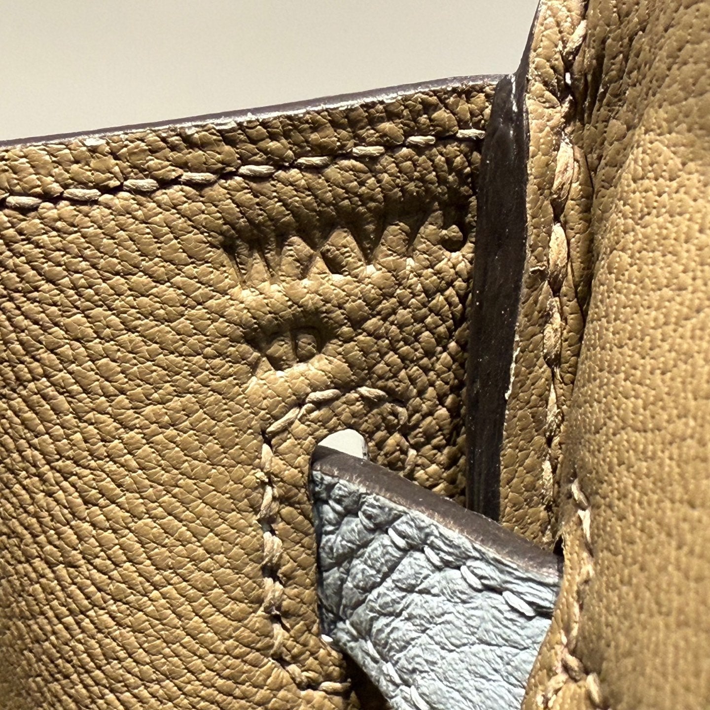 Hermes Birkin 25Cm Baby Blue Togo Leather Silver Hardware 237514