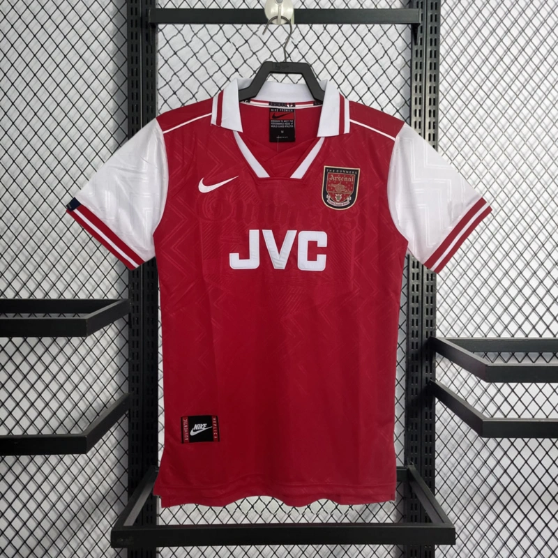 Retro 1996-97 Arsenal Home BERGKAMP ADAMS WRIGHT Football jersey retro