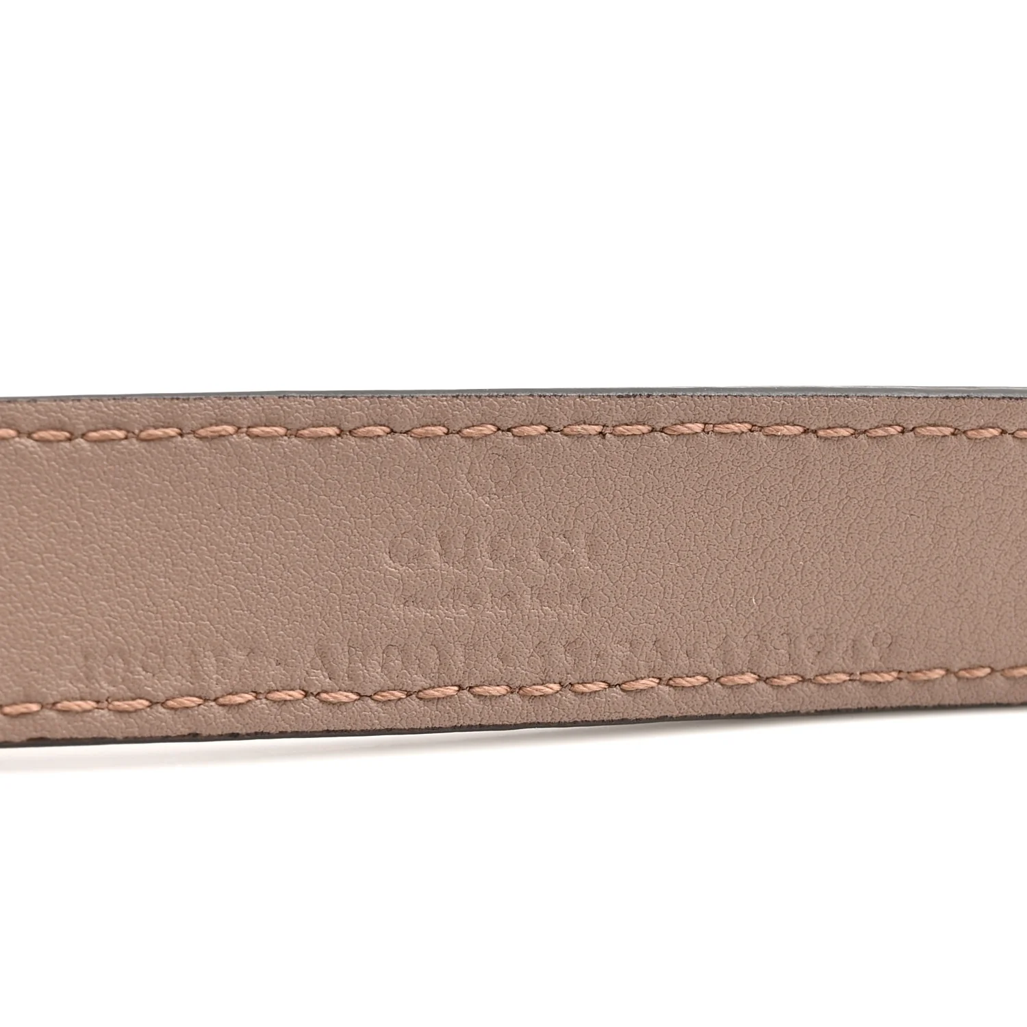 Calfskin Double G 65 26 Belt