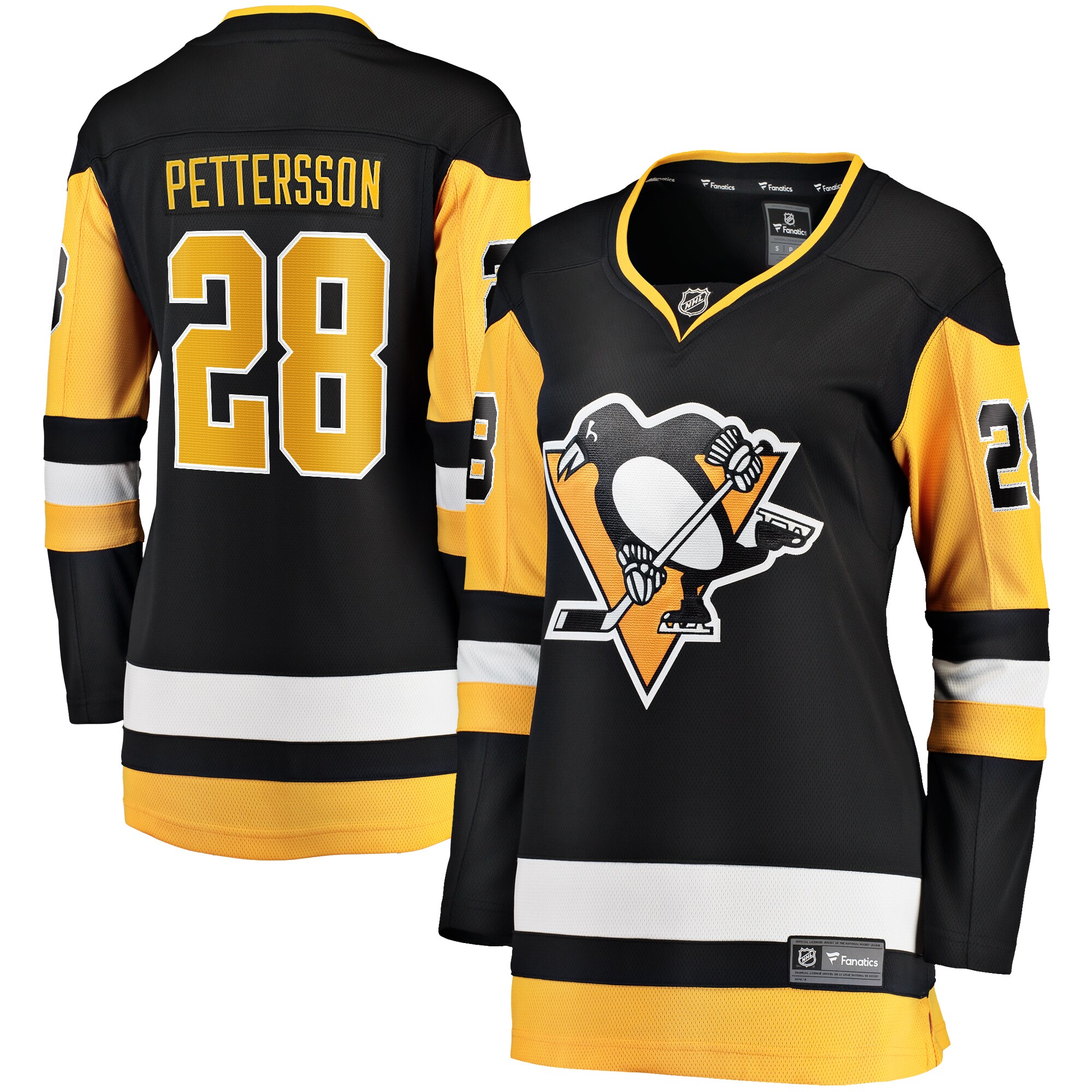 Marcus Pettersson Pittsburgh Penguins Fanatics Women’s Home Breakaway Player Jersey – Black
