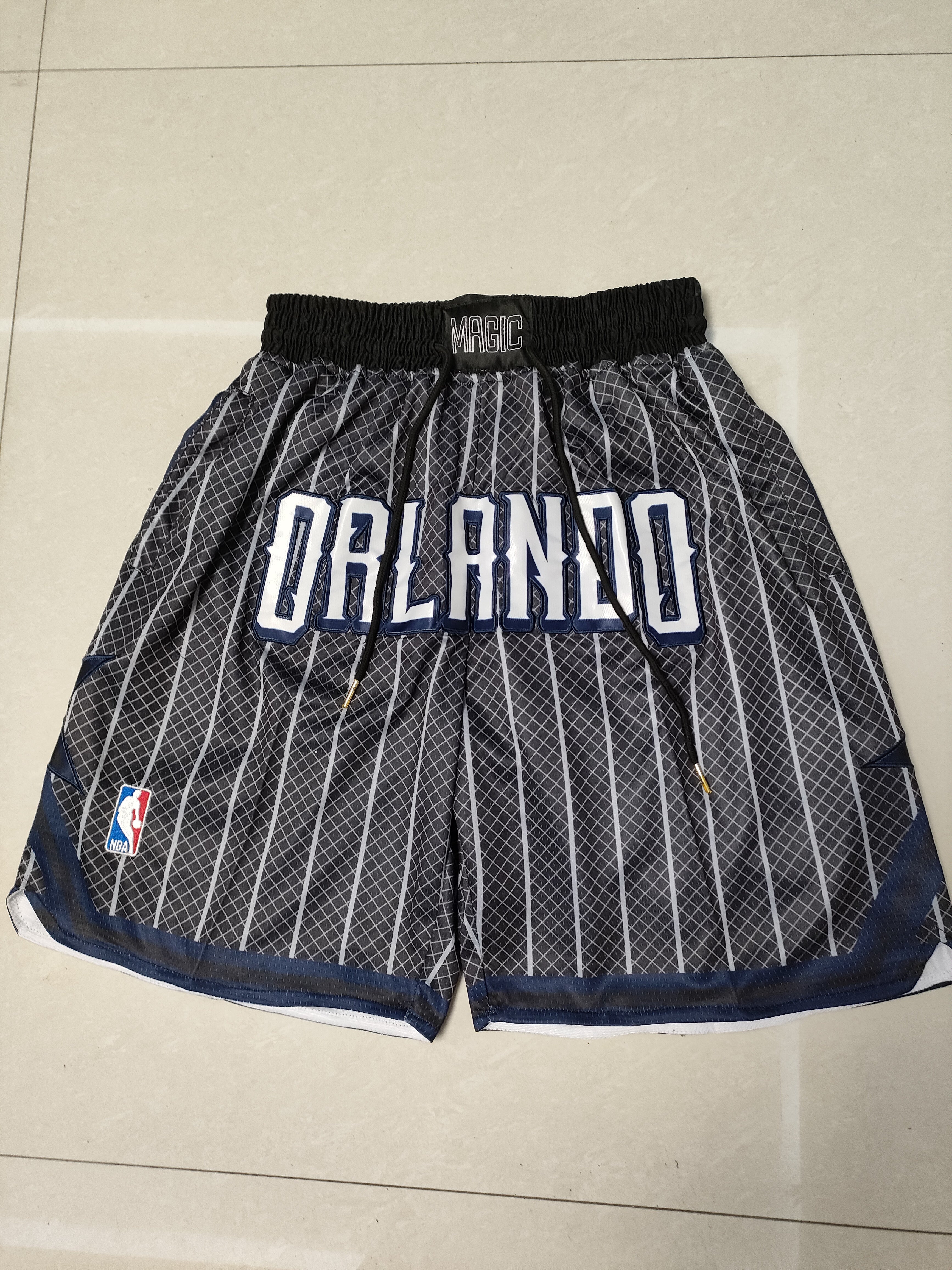 Orlando Magic Black Stripe City Edition Pocket Pants