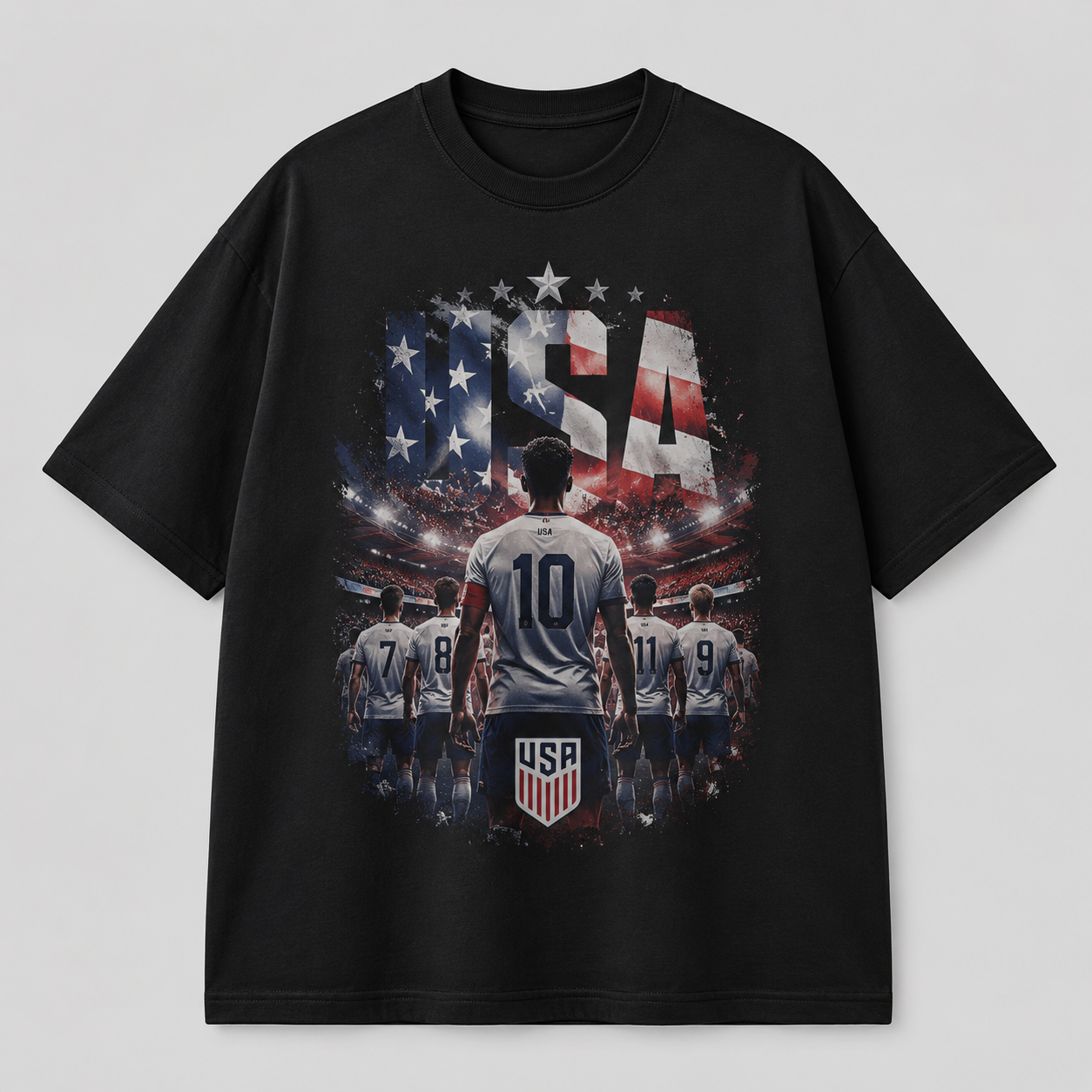 Unisex Loose Fit T-Shirt 100% Cotton Soft Comfortable Summer Casual Printed Top