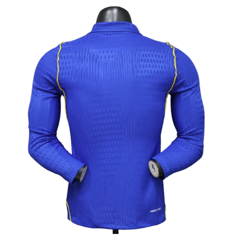 2026/27 Premier League Chelsea Team Home Football Jersey Player Version Long Sleeves - JerseyFun