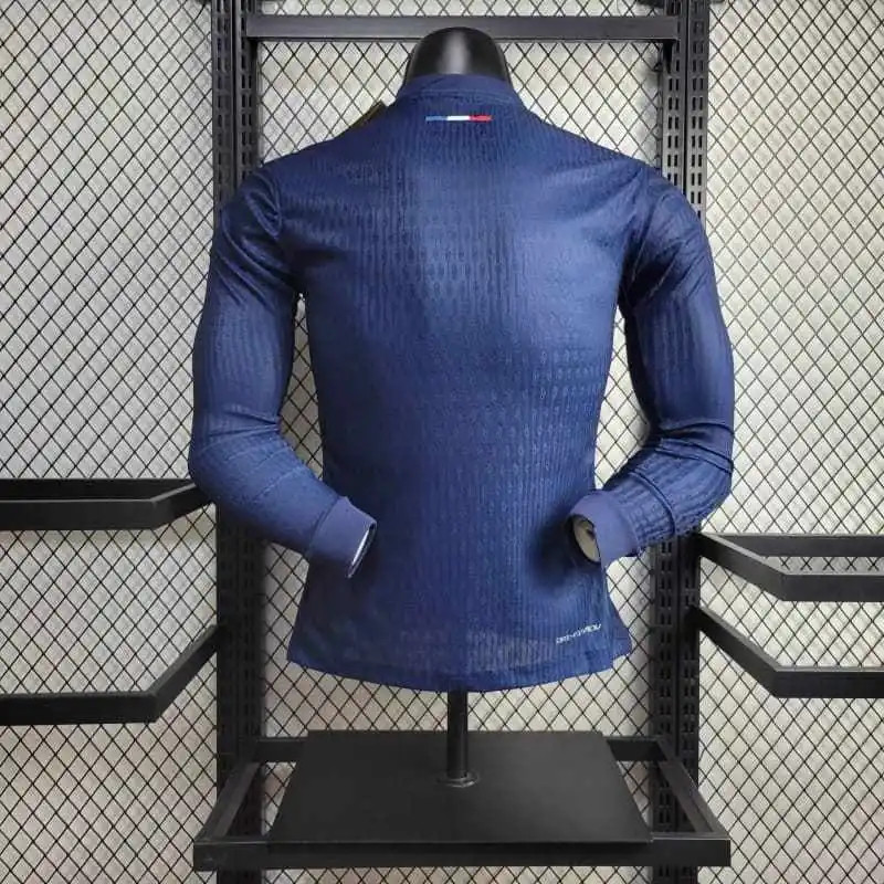 Player 2024-25 PSG Long Sleeve Home Football jersey