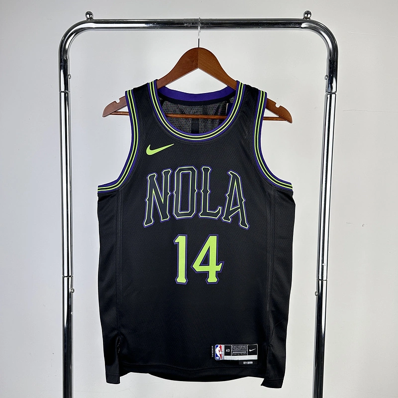 2024 NBA New Orleans Pelicans 14 INGRAM Basketball Jersey