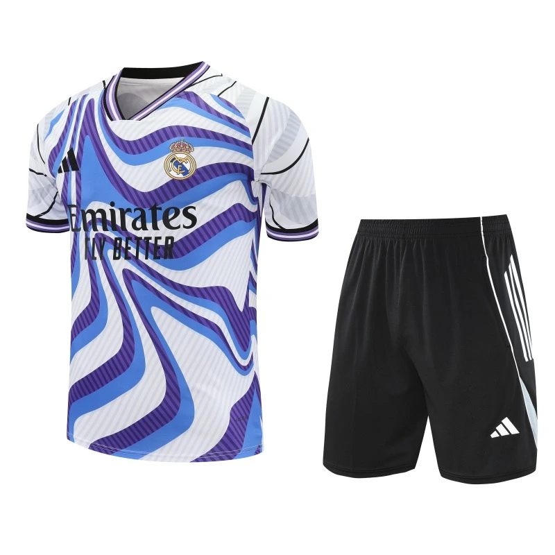 2025-26 Real Madrid Short Sleeve Training Wear