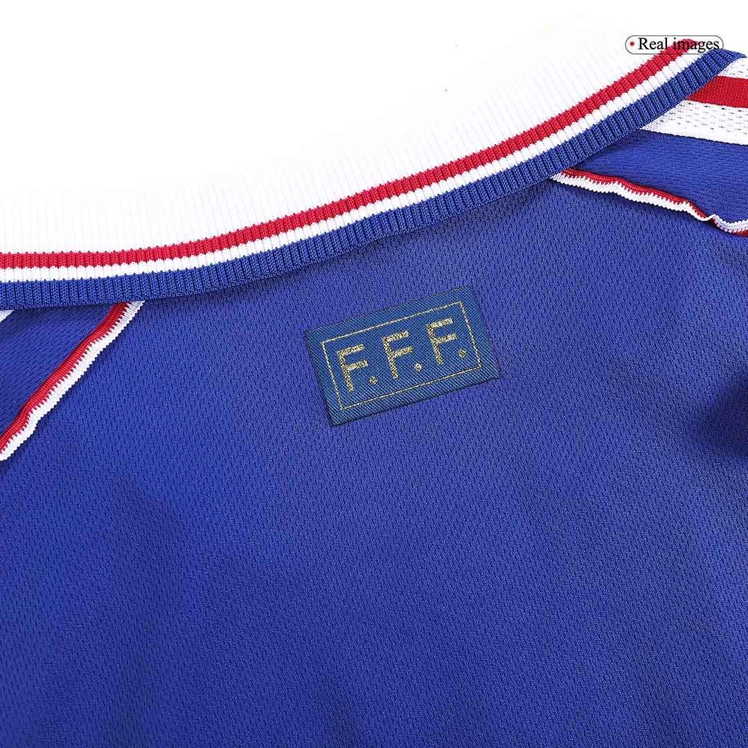 HENRY #12 France 1998 Home Retro Soccer Jersey