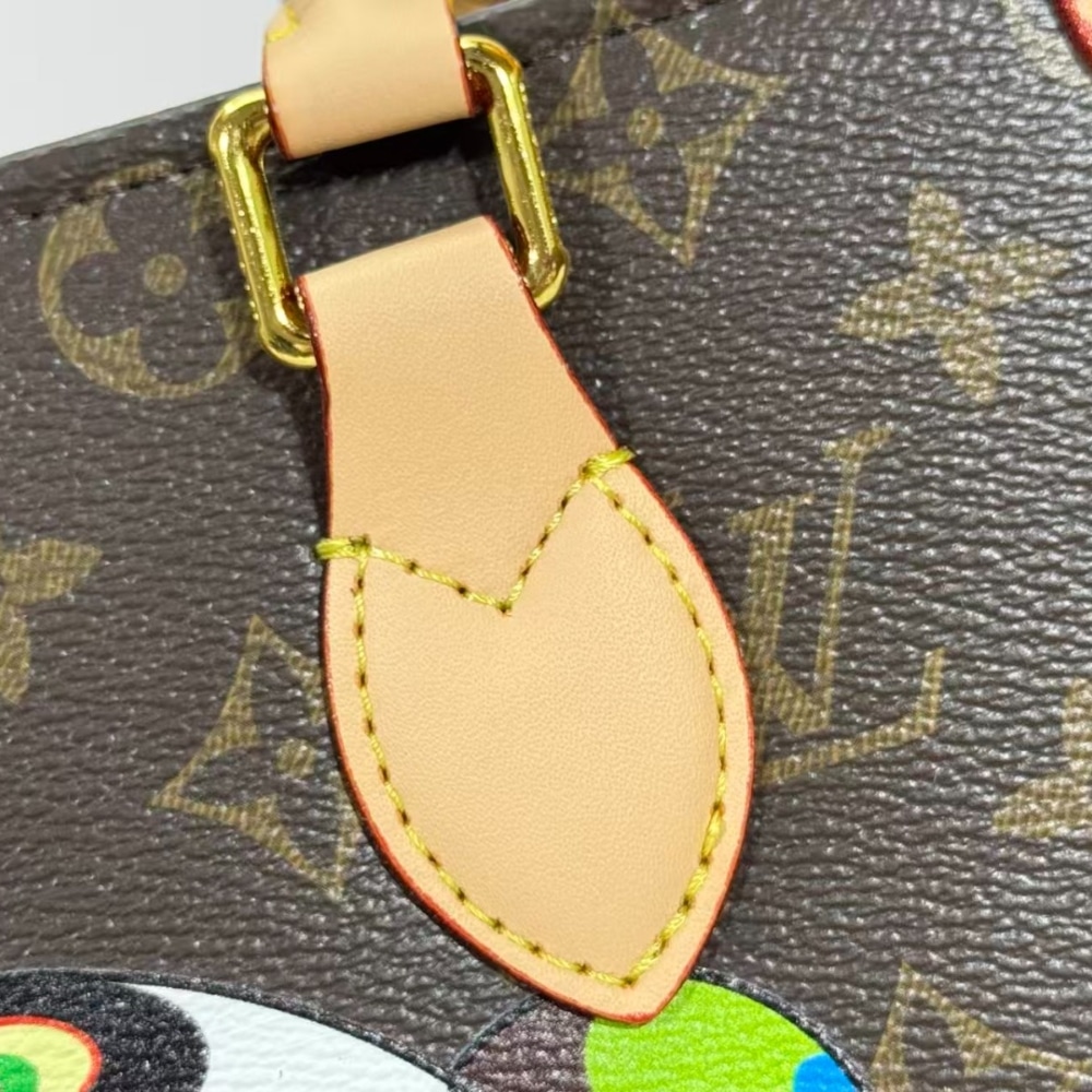 Louis Vuitton X Takashi Murakami Onthego BB Monogram Canvas Brown 18Cm M13668