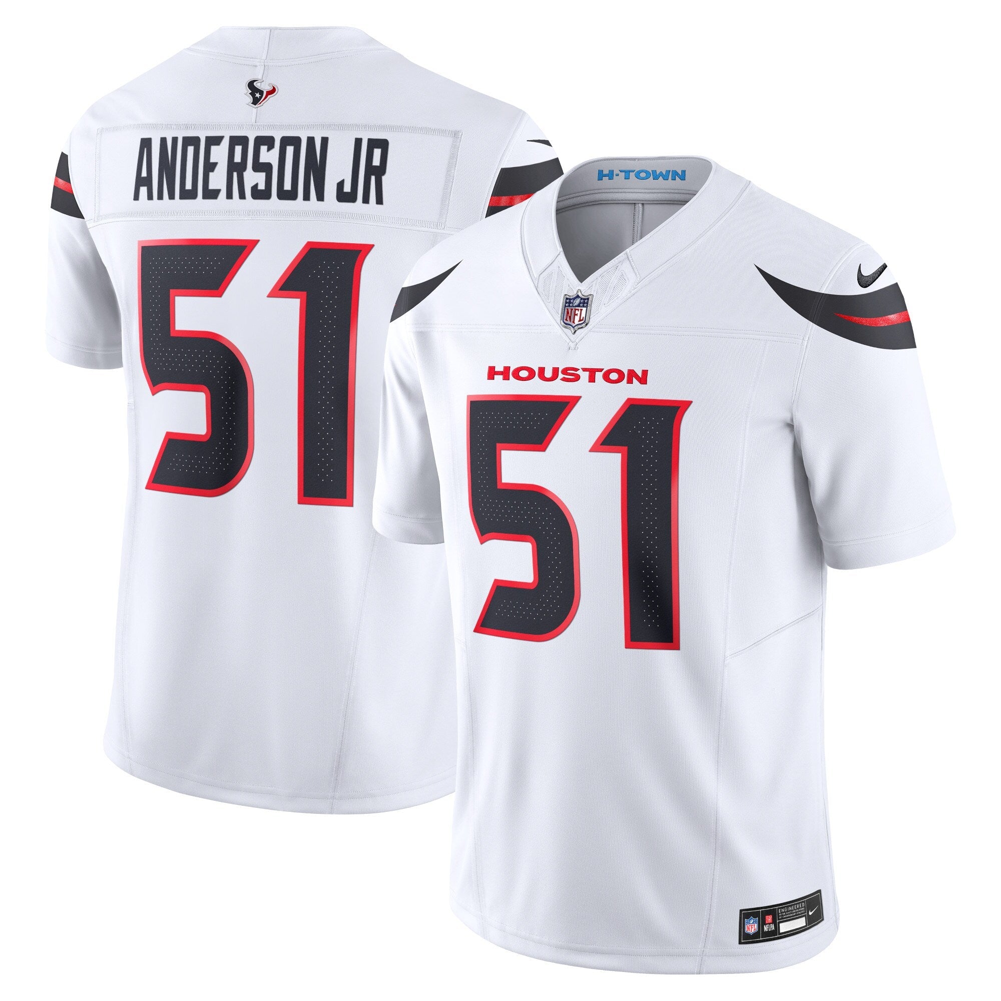 Will Anderson Jr. Houston Texans Nike Vapor F.U.S.E. Limited Jersey - White